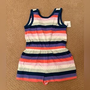New with tag. Tea girls romper. Size 5.